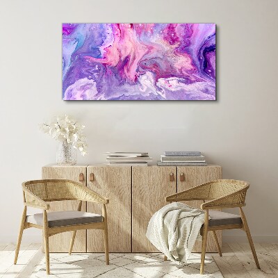Waves of pink dreams Canvas print