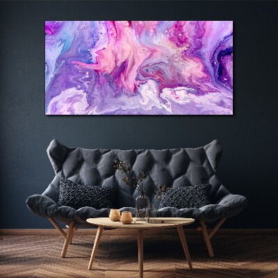 Waves of pink dreams Canvas print