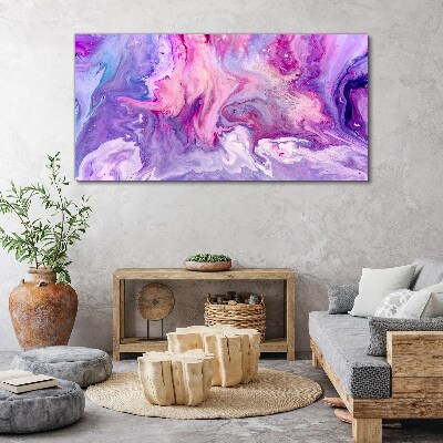 Waves of pink dreams Canvas print