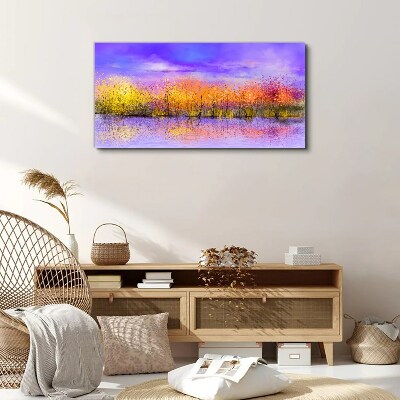 Tree sky Canvas print