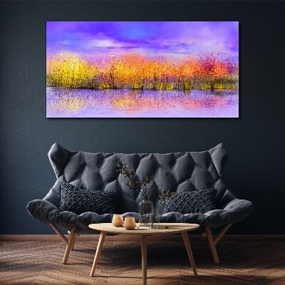 Tree sky Canvas print