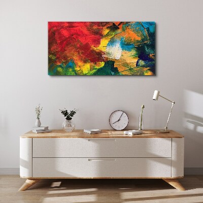 Colorful Chaos Canvas print