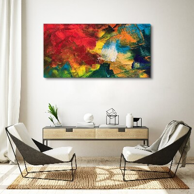 Painting abstraction Canvas print