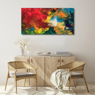 Colorful Chaos Canvas print