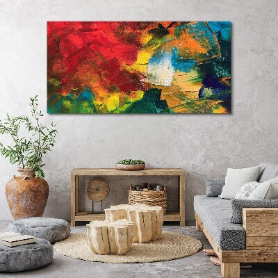 Painting abstraction Canvas print