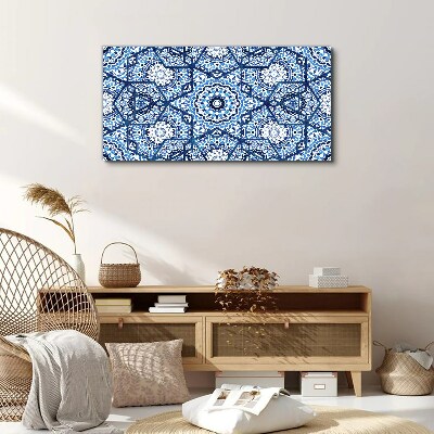 Geometric abstraction Canvas Wall art