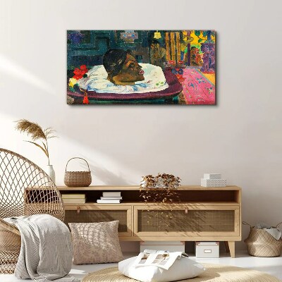 Abstraction natives gauguin Canvas print