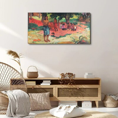 Whispered words of gauguin Canvas print