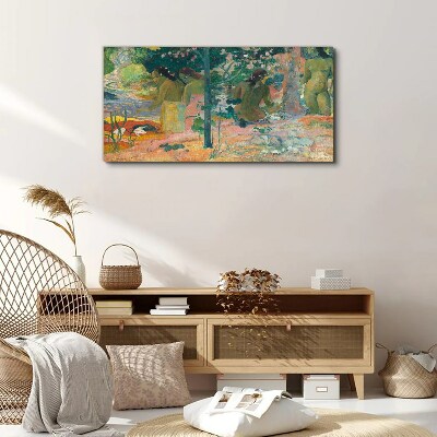 Women by the water Canvas print