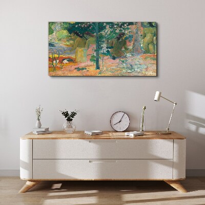 Women by the water Canvas print