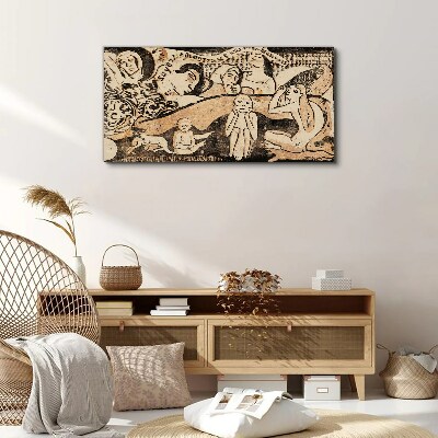 Reflections on Human Existence Canvas print