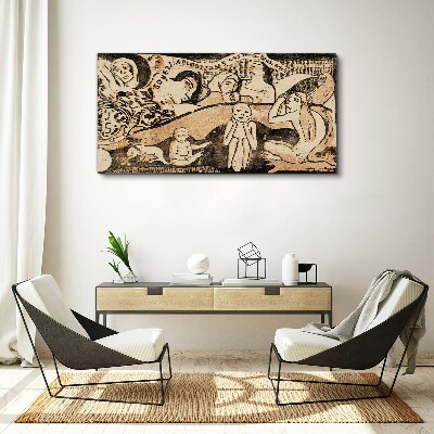 Reflections on Human Existence Canvas print