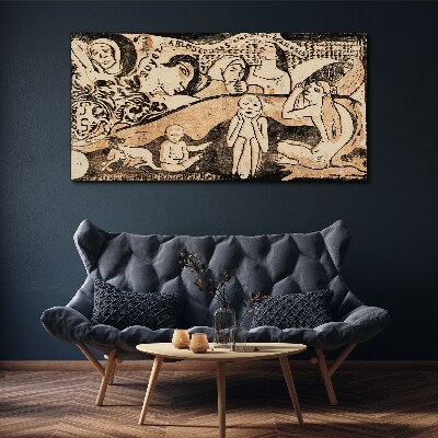 Reflections on Human Existence Canvas print