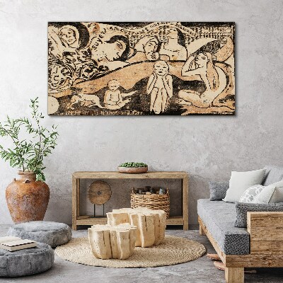 Reflections on Human Existence Canvas print