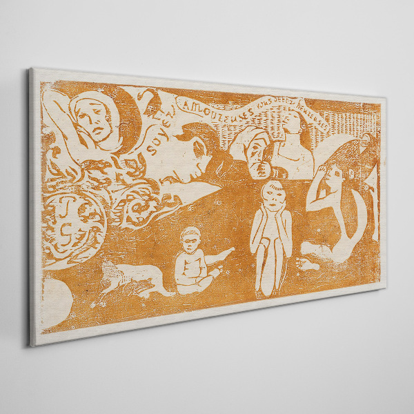 Reflections on Human Existence Canvas print
