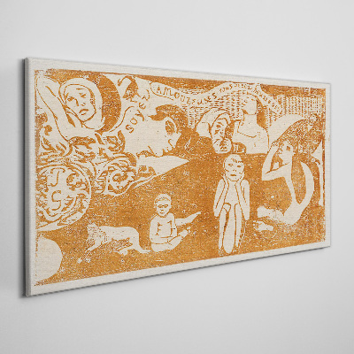 Reflections on Human Existence Canvas print