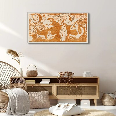 Reflections on Human Existence Canvas print