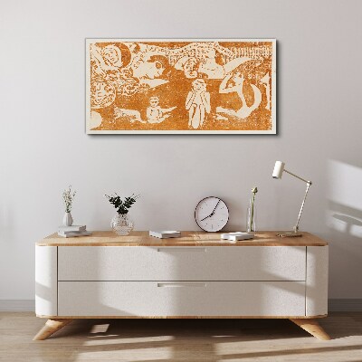 Reflections on Human Existence Canvas print