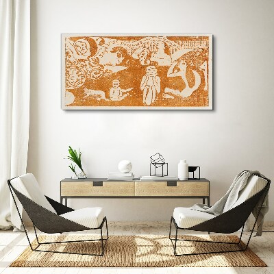 Reflections on Human Existence Canvas print