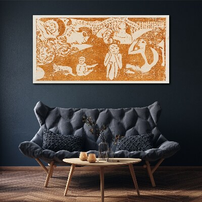 Reflections on Human Existence Canvas print
