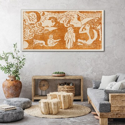 Reflections on Human Existence Canvas print