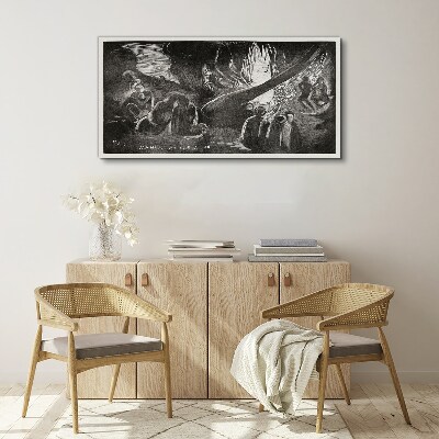 Lost in the Dark Canvas print
