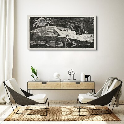 Te Po - Ralph Hotere Canvas print