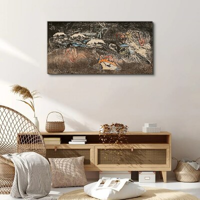 The River of Life and Transformation Canvas print