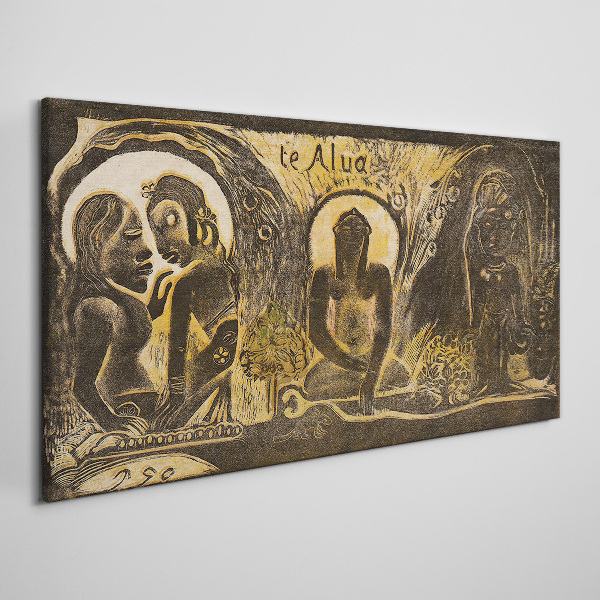 Love and spirituality in art Canvas print