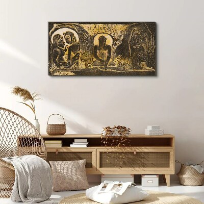 Love and spirituality in art Canvas print