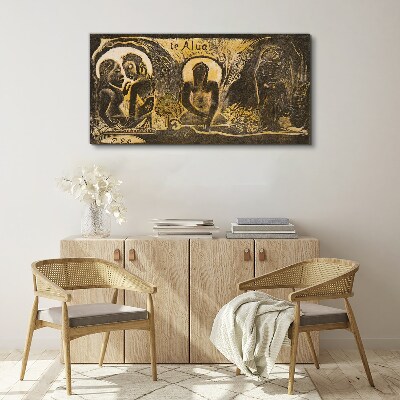 Love and spirituality in art Canvas print