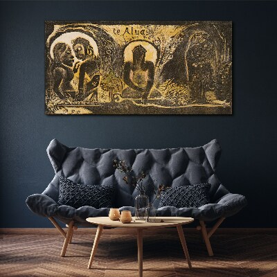 Love and spirituality in art Canvas print