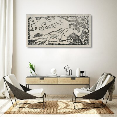 Smile in motion Canvas print