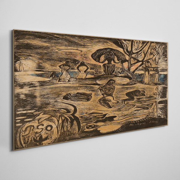 Summer afternoon at the lake Canvas print