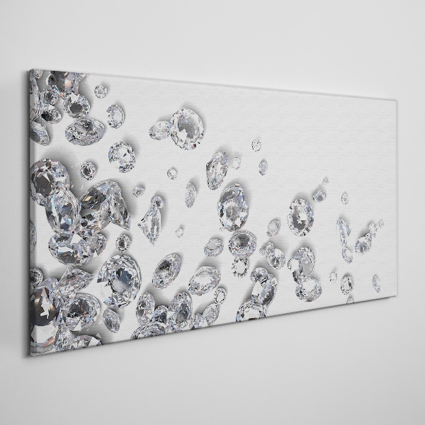 Crystal Rain of Shine Canvas Wall art
