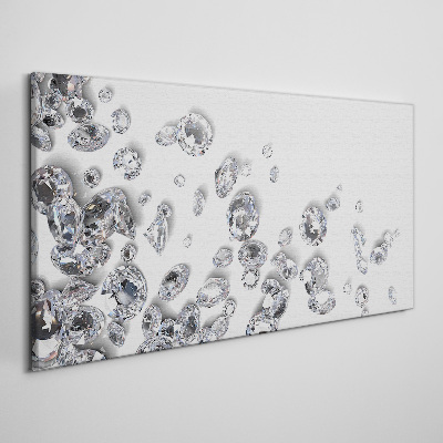 Crystal Rain of Shine Canvas Wall art
