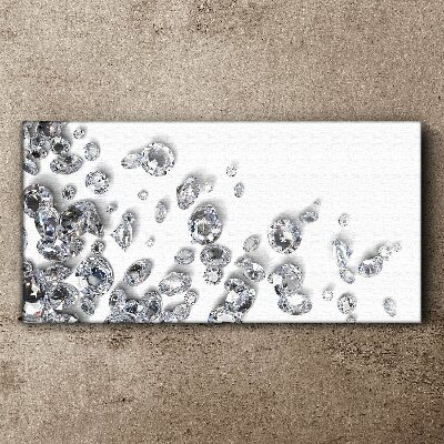 Crystal Rain of Shine Canvas Wall art