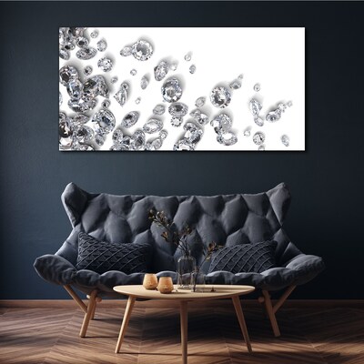 Crystal Rain of Shine Canvas Wall art