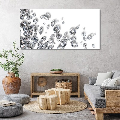 Crystal Rain of Shine Canvas Wall art