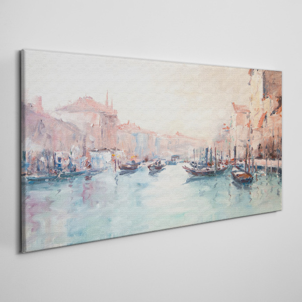 Venetian mornings Canvas print