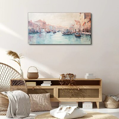 Venetian mornings Canvas print
