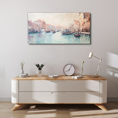 Venetian mornings Canvas print