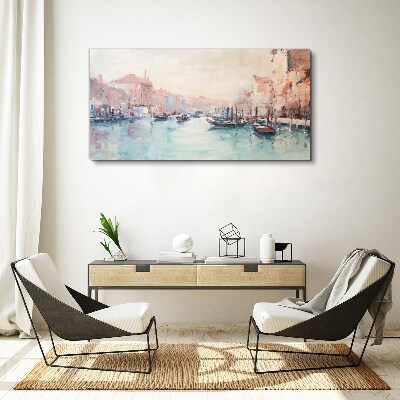 Venetian mornings Canvas print