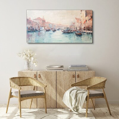 Venetian mornings Canvas print