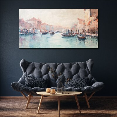 Venetian mornings Canvas print