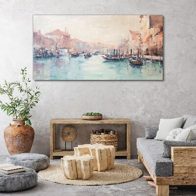 Venetian mornings Canvas print