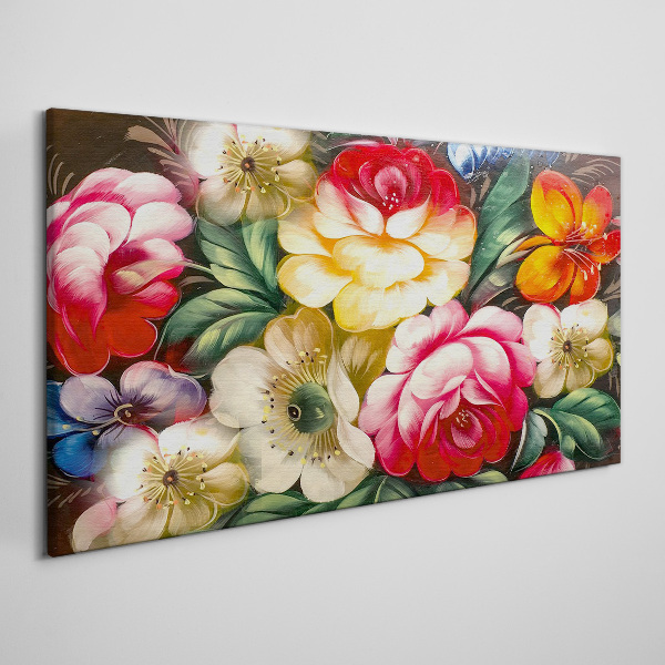 Flower festival of colors Canvas print