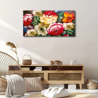 Flower festival of colors Canvas print