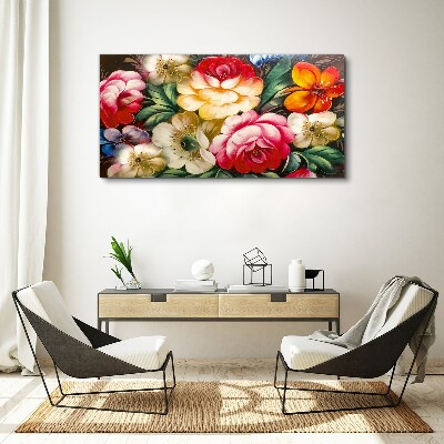 Flower festival of colors Canvas print