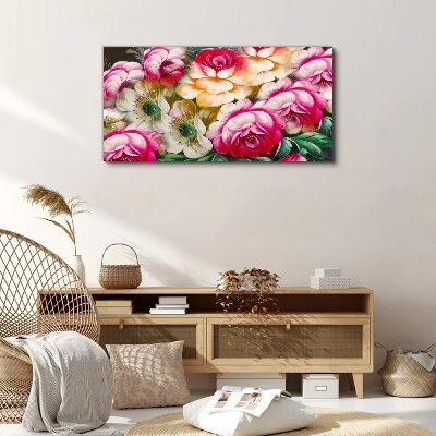 Flower bloom Canvas print